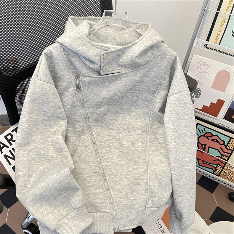 开衫卫衣男外套cleanfit潮流美式连帽衣服WY0185-P70,男装卫衣,星座308B-2