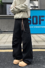 秋季高街痞帅纯棉多口袋直筒宽松休闲工装裤男K5984-特P60控108，男装休闲裤，电商A001-1