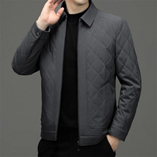 BF22910钱塘2020-2新款中老年男士棉服翻领宽松休闲棉衣P157，男装棉衣，钱塘207-2