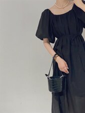 系带两穿长裙，其它，驿谷