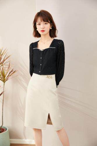 2021秋季新品韩版蕾丝上衣，其它，秋子丰色(1F)