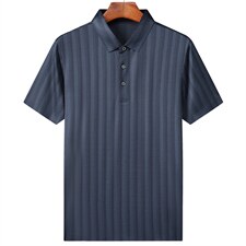 D22921钱塘2020-2精品醋脂纤维混纺轻奢商务短袖T恤P150，男装T恤，钱塘207-2