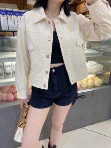 【现货】秋季新款洋气条绒小夹克，其它，蓝典