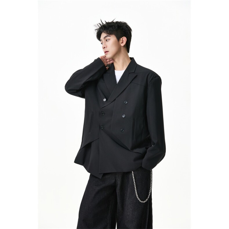 秋季新款美式设计感休闲西服WT2531-特P80-控148,男装西服,星座609