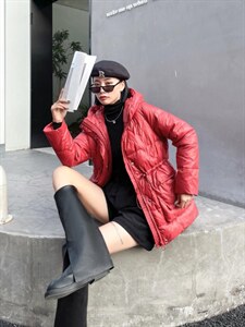 这种收腰中长款，每年的哦图片
