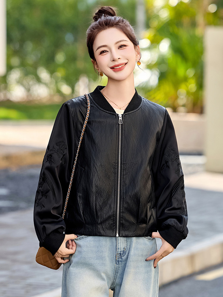 小香风女士短外套2025春秋季新款减龄漂亮洋气棒球服薄款夹克上衣,女装短外套,一安秀