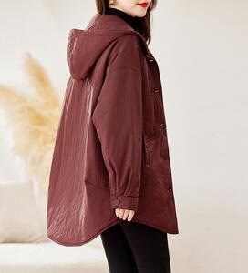 2024冬季新款时尚潮流女装棉服 宽松显瘦保暖外套图片