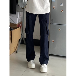 【有货】藏蓝色工装裤男款户外登山美式机能冲锋裤KZA139WW-特P43图片