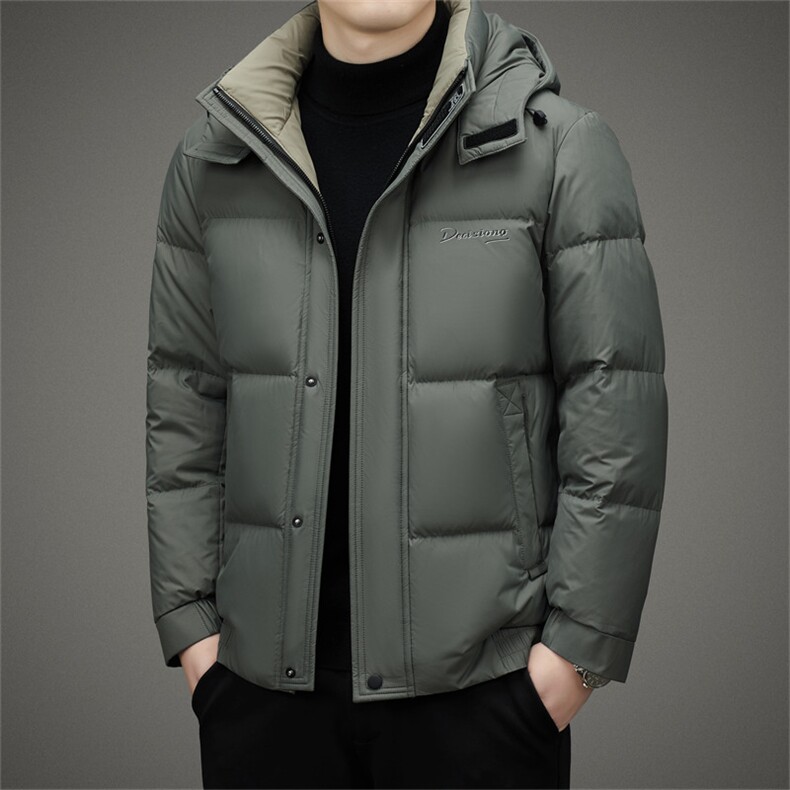 MYYL9216秋冬新款2023年男士休闲羽绒服加厚保暖夹克外套P280图片