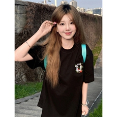 H0557-P35全刺绣好质量夏季新款短袖T恤（现货），女装T恤，星座617A-2