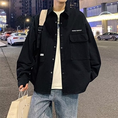 男衬衫夹克高品质工装外套日系休闲JK95-P55，男装夹克，星座208-5