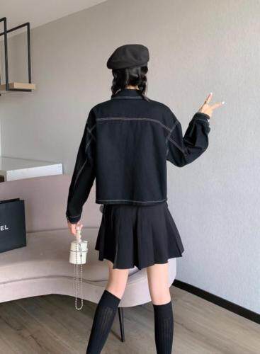 牛仔短外套，女装短外套，简妮依魅