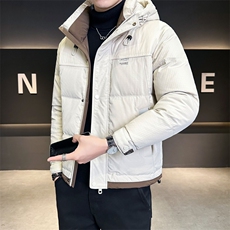 男装羽绒服冬季2025新款连帽加厚保暖外套C317-Y8289-P160，男装羽绒服，电商C317