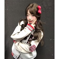美式重磅复古棒球服街头百搭重磅刺绣棒球夹克男女，男装夹克，星座506A