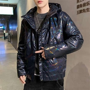 羽绒服男冬季新款加厚保暖上衣中青年休闲白鸭绒男士时尚潮流外套图片