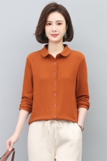 三年不下架2024新款春季短款加绒格子衬衫秋冬宽松时尚休闲衬衣女，女装衬衫，璐依舞