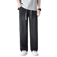 【现货】莱赛尔天丝牛仔裤男款夏季薄款潮牌直筒宽松冰丝TS12-P49，男装牛仔裤，星座1006