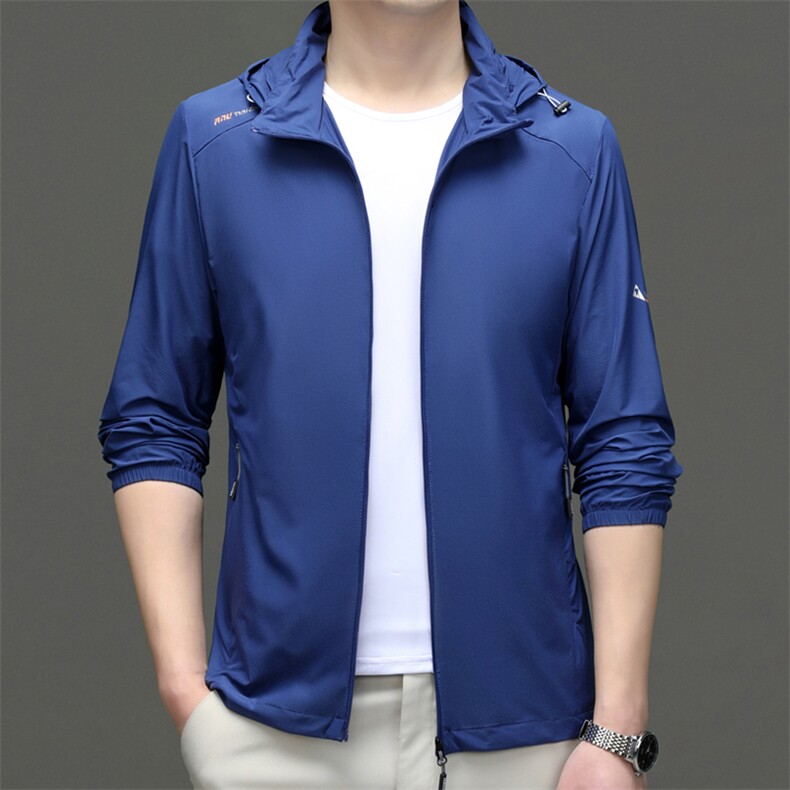CRRR-FS3207钱塘2020-1夏季新款男士外套户外活帽时尚防晒服P73,男装防晒衣,钱塘207-1