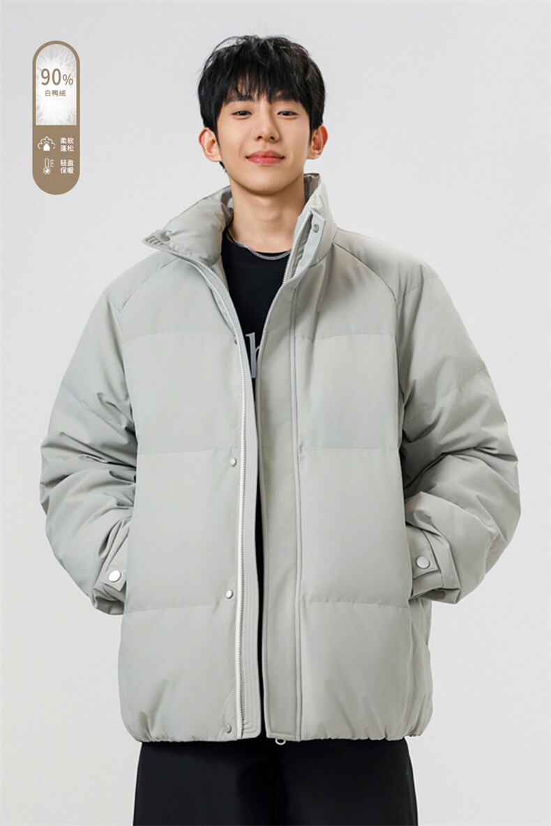 2025冬季新款港风无影大码90%白鸭绒羽绒服M-3XLGC160-特P199,男装羽绒服,电商A022