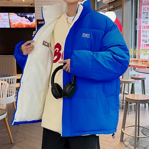双面穿2025冬装棉衣男女棉服宽松棉袄面包服冬装3321-P100控148图片