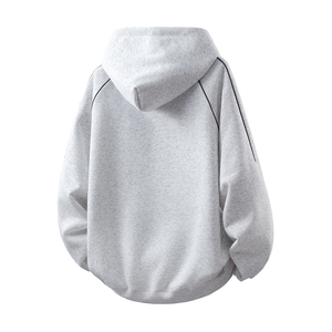 可二开反光条大码M-5XL卫衣男面料:50%棉50%涤纶WY78123P53控88图片