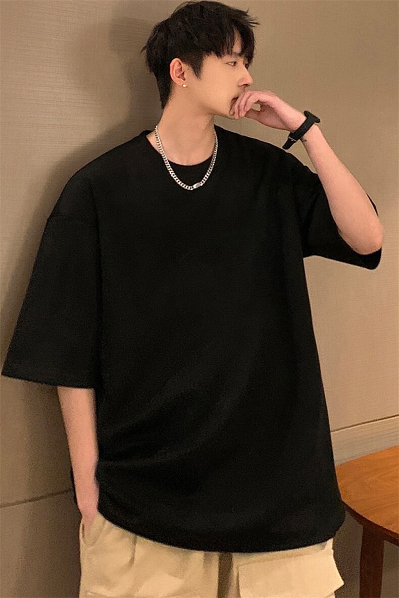 麂皮绒短袖t恤男大码半袖男JD82099-P25,男装T恤,电商A040