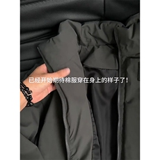 现货美式高街休闲夹克冬季立领纯色三防户外工装加厚棉服外套，男装夹克，电商A486