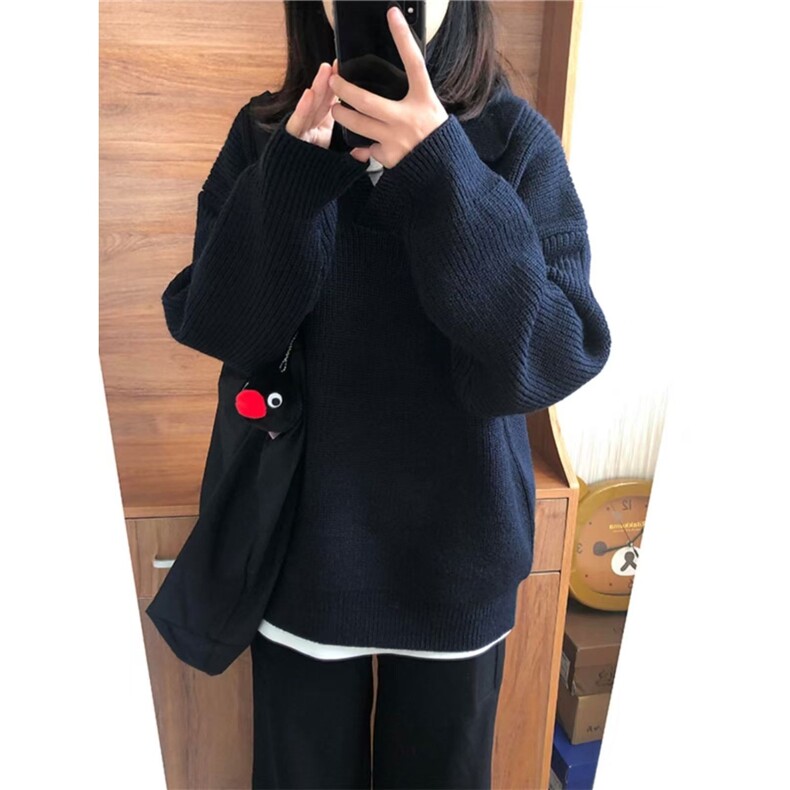 毛衣男秋冬美式复古套头针织衫高级感外套MY5015,男装针织衫/毛衣,星座208-5