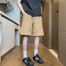 抖音品质气孔条纹设计速干宽松休闲短裤B315-K25550-特p30控58，男装牛仔裤，电商B315