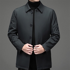 中年男新款冬季休闲爸爸冬装保暖外套羽绒服棉衣MNSA8622-P230，男装羽绒服，电商B212（原钱塘6029）