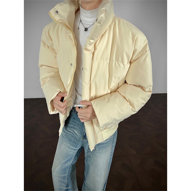 支持二开冬装加棉加厚立领棉服男女棉衣外套光板面包服M816-P70,男装棉衣,电商A441