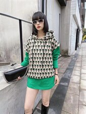 爱美欧现货撞色两件套卫衣，女装卫衣/绒衫，爱美欧