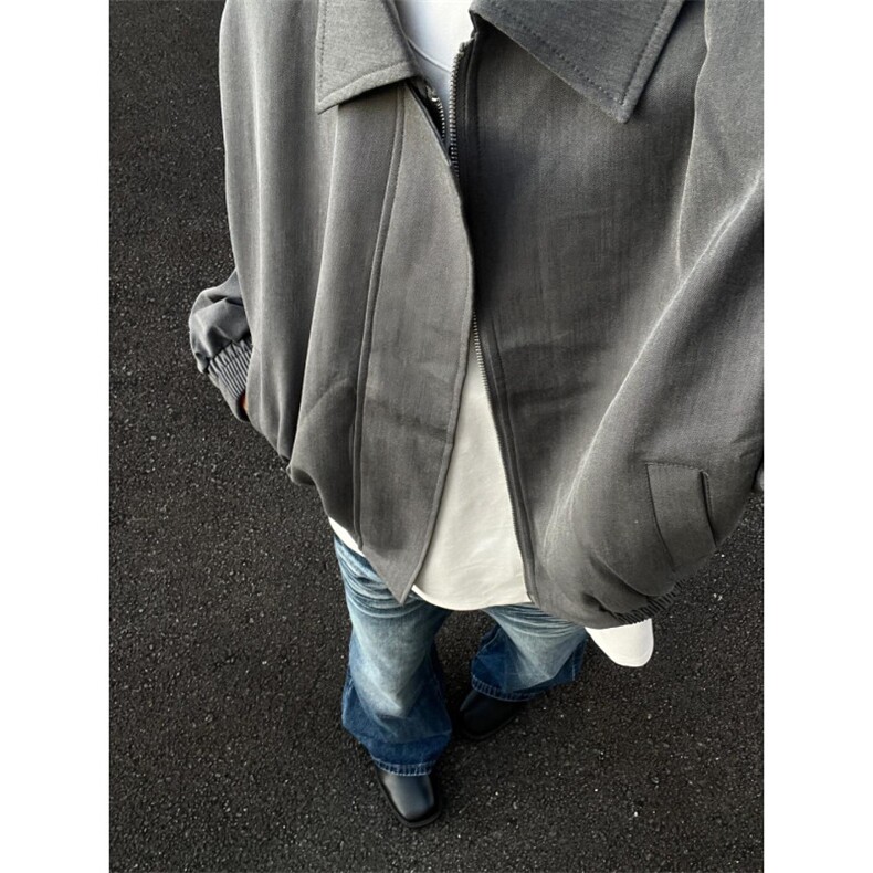 【有货】cleanfit短款行政夹克外套男高级感痞帅XZ-255LL-P75,男装夹克,星座1007（原301D）
