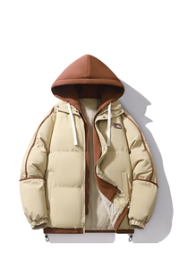 美式棉服男女冬季2025新款加厚冬装棉衣假两件潮牌外套MY0888-P82图片