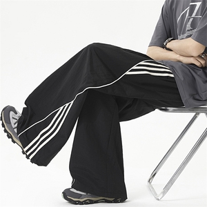 三条杠夏季新款 薄款速干裤小众百搭长裤 201-CK2287 P35图片