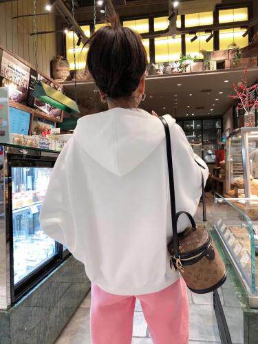 带帽彩色外套，女装，一杭