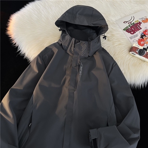 大货30万件新款冲锋衣机能风百搭高街外套JK8066-特批45-控79图片