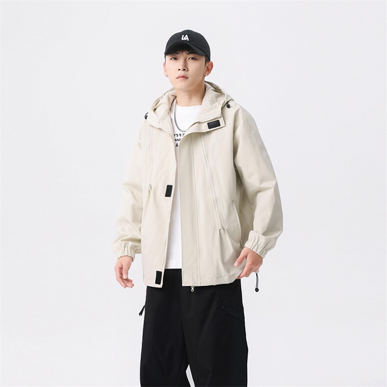 冲锋衣外套潮牌痞帅炸街男秋冬小众日系防水山系夹克JK880-P50,男装夹克,星座308B-2