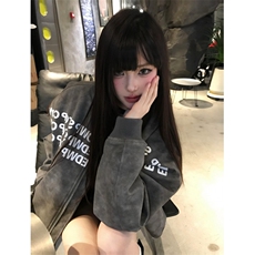 小众设计字母印花外套男款春秋高街潮痞帅棒球服夹克WLW2211-P66，男装夹克，星座1008