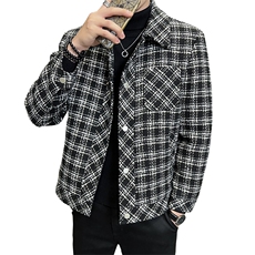 2023冬季新款羽绒服格子短款羽绒服新标羽绒服。直播可以看过来，男装羽绒服，电商B248