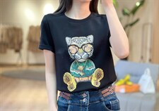 夏款老虎重工钉珠T，其它，克丽丝汀娜