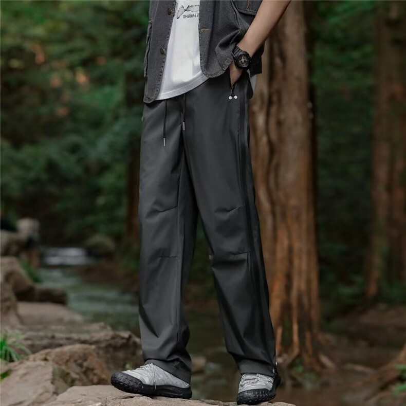 三防暴雨级防水冲锋裤男款户外速干登山裤子夏季美式机能风工装裤,男装工装外套,星座1013