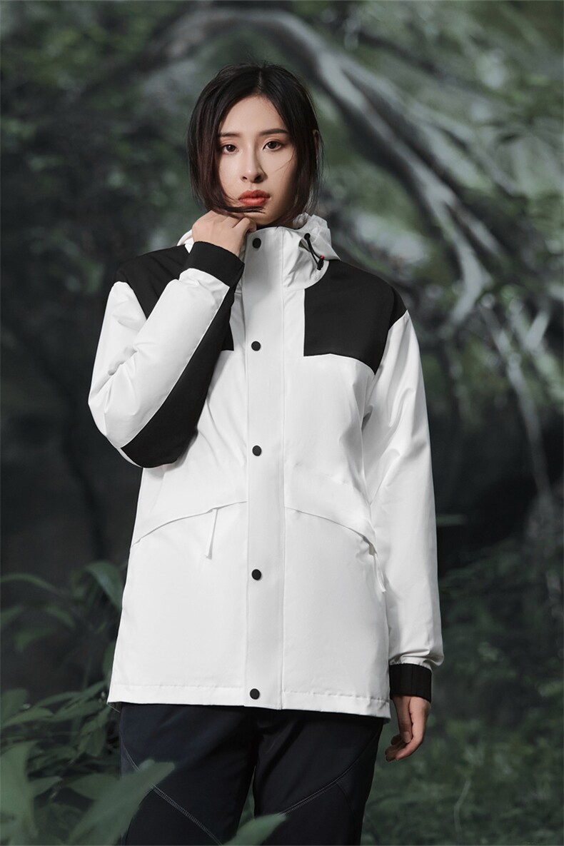 Y5961-P238S-6XL90白鸭绒情侣冬季户外可脱卸三合一羽绒服,男装羽绒服,星座109