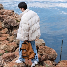 现货抖音得物可供视频冬季三防加厚羽绒棉衣外套面包棉服AM999，男装棉衣，电商A443
