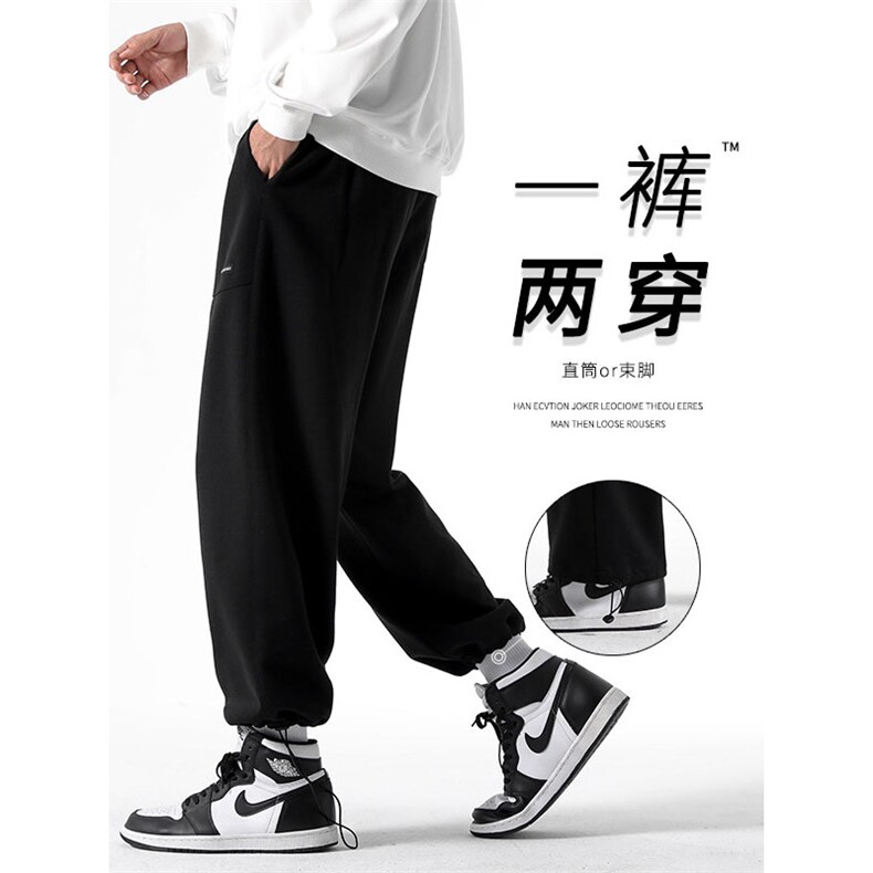 美式高街潮牌卫裤九分运动休闲裤  K950：特批25图片