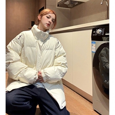 中性风冬装港风pu软皮刺绣棉服棉衣休闲加厚外套男G1108P128，男装棉衣，电商A339