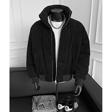 冬季宽松加厚保暖休闲棉衣潮XZ808B-WH106-特P88158，男装棉衣，星座808B