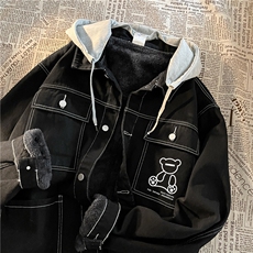JK3006J-P95-限价138M-5XL现货加绒羊羔毛夹克牛仔棉服cityboy，男装夹克，星座116