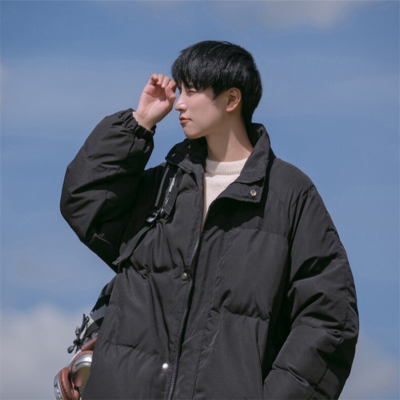 现货抖音得物可供视频冬季三防加厚羽绒棉衣外套面包棉服AM999,男装棉衣,电商A443