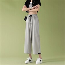 2024春夏新款冰丝超薄宽松百搭运动裤1211-特批20,女装休闲裤,星座718-1